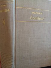 kniha Confiteor--, Šolc a Šimáček 1922