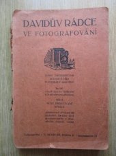 kniha Davidův rádce ve fotografování , Beaufort 1922