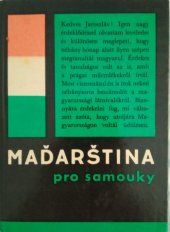 kniha Maďarština pro samouky, SPN 1963