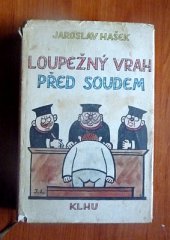 kniha Loupežný vrah před soudem [povídky], SNKLHU  1958