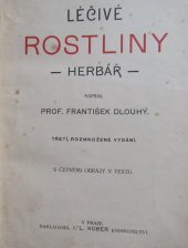 kniha Léčivé rostliny herbář, I.L. Kober 1904