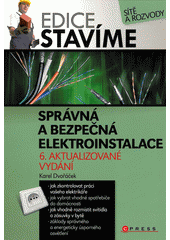 kniha Správná a bezpečná elektroinstalace, CPress 2012