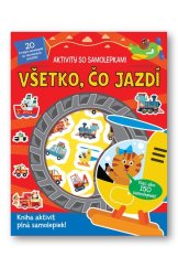 kniha Všetko, čo jazdí Aktivity so samolepkami, Svojtka 2021