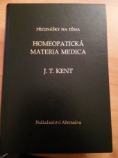 kniha Přednášky na téma homeopatická Materia medica, Alternativa 1993