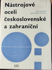 kniha Nástrojové oceli československé a zahraniční, SNTL 1967