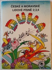 kniha České a moravské lidové písně zpěv a kytara., Auviex 1991