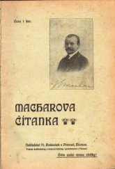 kniha Macharova čítanka, Radoušek 1908