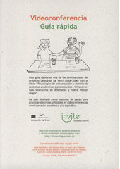 kniha Videoconferencia guía rápida, Jan Chovanec 2008