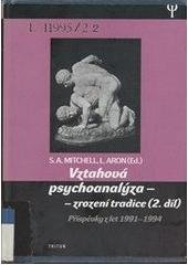 kniha Vztahová psychoanalýza - zrození tradice, Triton 2004