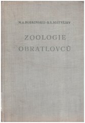 kniha Zoologie obratlovců celost. vysokoškolská učebnice, Československá akademie věd 1954