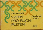 kniha Vzory pro ruční pletení Krajkové vzory, SNTL 1975