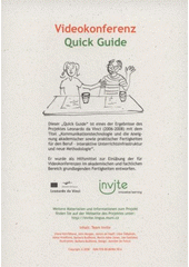 kniha Videokonferenz quick Guide, Jan Chovanec 2008