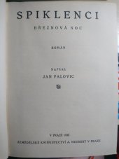 kniha Spiklenci Březnová noc : Román, Alois Neubert 1935