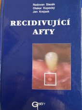 kniha Recidivující afty, Galén 2000