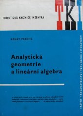 kniha Analytická geometrie a lineární algebra, SNTL 1971