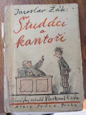 kniha Študáci a kantoři přírodopisná studie, Alois Srdce 1938