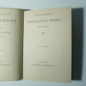 kniha Rozmanitá prosa [Sv.] 2 obrázky a studie., J. Otto 1930