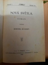 kniha Nová světla román, Kotrba 1903