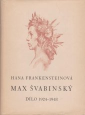 kniha Max Švabinský Dílo 1924-1948, Orbis 1950