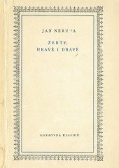 kniha Žerty, hravé i dravé od Jana Nerudy, SNKLHU  1954