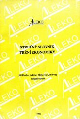 kniha Stručný slovník tržní ekonomiky, Aleko 1991