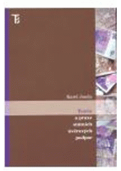 kniha Teorie a praxe státních úvěrových podpor, Karolinum  2008