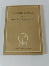 kniha Antonin Dvorak, Smyccovy kvintet A-moll, Op. 1 Kapesni partitury Orbis 1, Orbis 1951