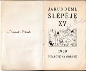 kniha Šlépěje XV, Pavla Kytlicová 1930