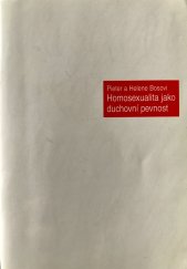 kniha Homosexualita jako duchovní pevnost, KMS 1999