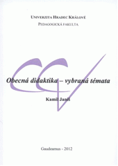 kniha Obecná didaktika - vybraná témata, Gaudeamus 2012