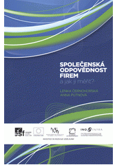 kniha Společenská odpovědnost firem a jak ji měřit?, Akademické nakladatelství CERM 2012