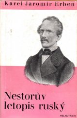 kniha Nestorův letopis ruský, Melantrich 1940