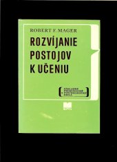 kniha Rozvíjanie postojov k učeniu, SPN 1970