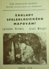 kniha Základy speleologického mapování [textová část], Česká speleologická společnost 1988