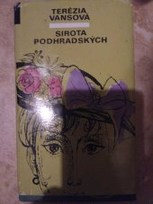 kniha Sirota Podhradských román, L. Mazáč 1929