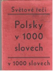 kniha Polsky v 1000 slovech, Alois Neubert 1930