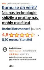 kniha Komu se dá věřit? Jak nás technologie sblížily a proč by nás mohly rozeštvat, Host 2018