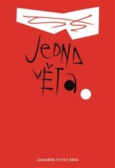 kniha Jedna věta Jaromír Typlt, Revolver Revue 2024