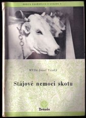 kniha Stájové nemoci skotu, Brázda 1950