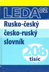 kniha Rusko-český, česko-ruský slovník = Russko-češskij, češsko-russkij slovar', Leda 2010