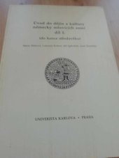 kniha Úvod do dějin a kultury německy mluvících zemí. Díl I., (do konce středověku) Díl I., (do konce středověku), Karolinum  1994