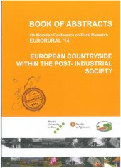 kniha European Countryside within the Post - Industrial Society, Mendelova univerzita v Brně 2014