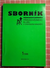 kniha Sborník Přírodovědného klubu v Uherském Hradišti, Přírodovědný klub v Uherském Hradišti 1996