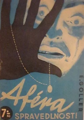 kniha Aféra spravedlnosti detektivní román, Rebcovo nakladatelství 1936