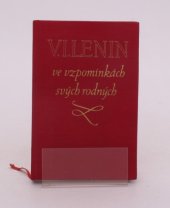 kniha V.I. Lenin ve vzpomínkách svých rodných [Sborník], SNPL 1956
