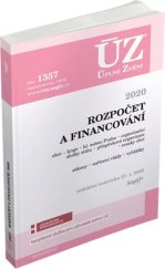 kniha ÚZ 1357 Rozpočet a financování územních samosprávných celků podle stavu k 27. 1. 2020, Sagit 2020