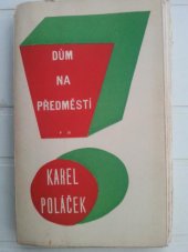 kniha Dům na předměstí Román, Fr. Borový 1949