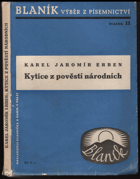 kniha Kytice z pověstí národních, Kvasnička a Hampl 1938