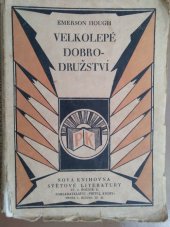 kniha Velkolepé dobrodružství, Přítel knihy 1928