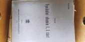 kniha Fysikální chemie [Díl] 1. pro stud. chem.-technologického inž., Vědecko-technické nakladatelství 1951